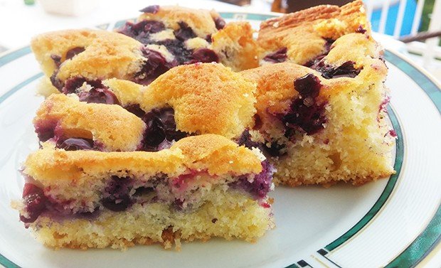 Rezeptidee: Oma’s Fluffiger Blaubeerkuchen